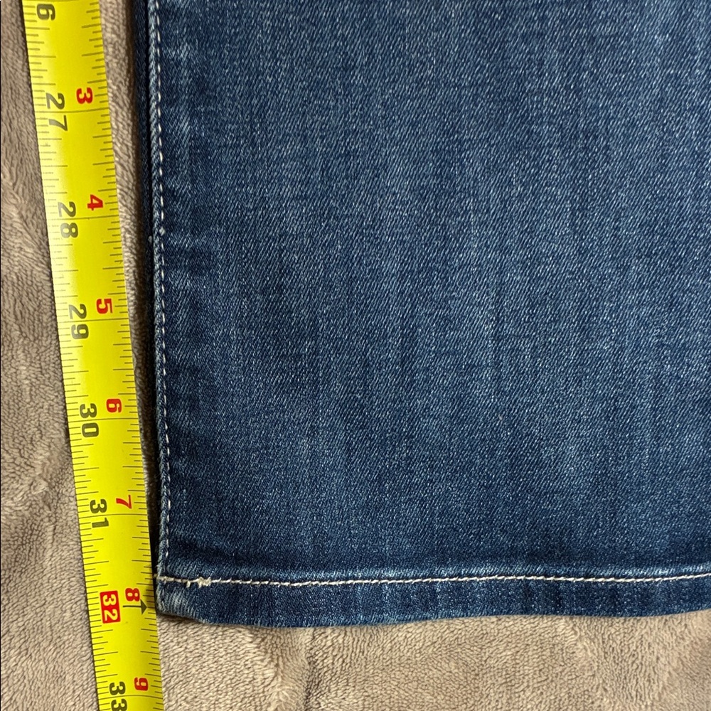 7 For All Mankind Indigo Low Rise Bootcut Jeans Women’s 29/32 - Picture 8 of 10